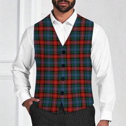ScotsTee Shop Scottish Teall of Teallach Tartan Waistcoat Sleeveless Suit Vest