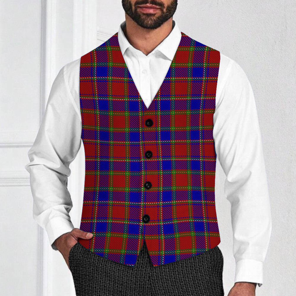 ScotsTee Shop Scottish Mair Tartan Waistcoat Sleeveless Suit Vest