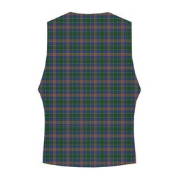 ScotsTee Shop Scottish McAucliffe Tartan Waistcoat Sleeveless Suit Vest