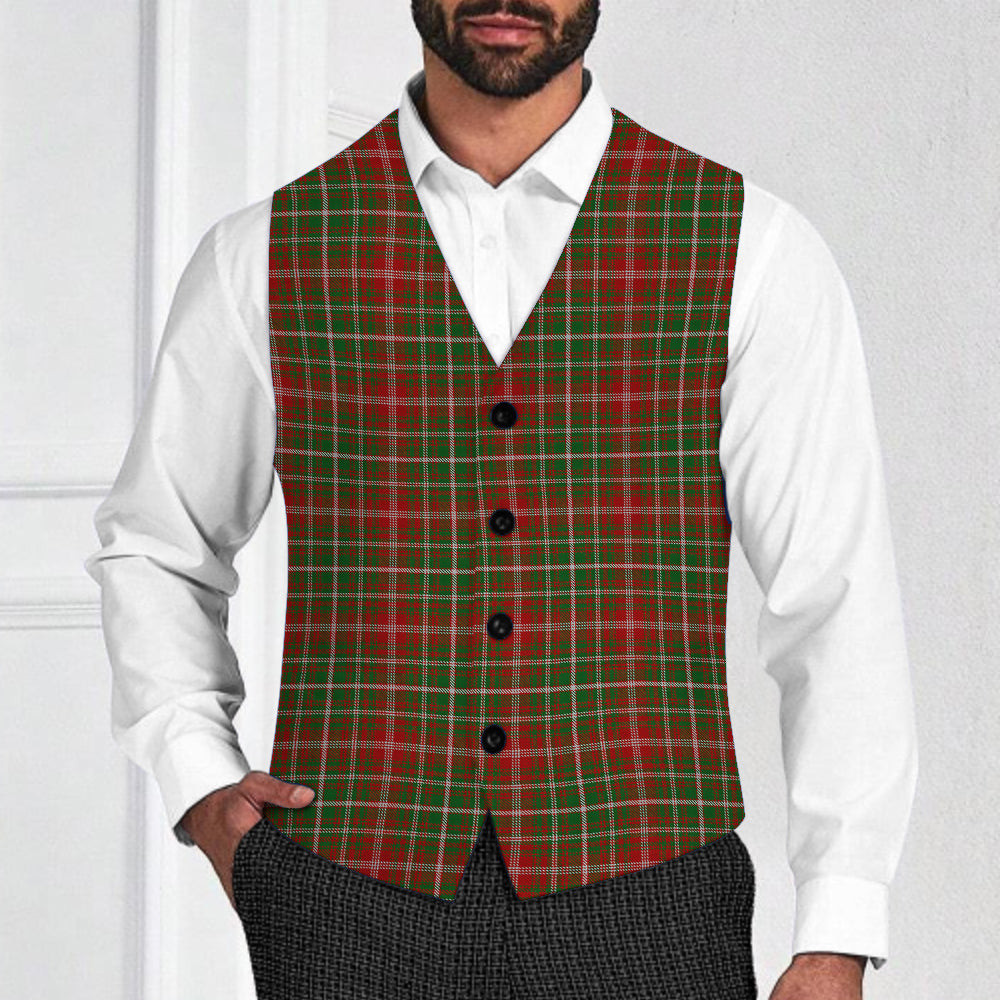 ScotsTee Shop Scottish MacDougall 2005 Tartan Waistcoat Sleeveless Suit Vest