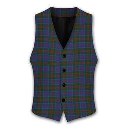 ScotsTee Shop Scottish Stewart of Appin 2 Tartan Waistcoat Sleeveless Suit Vest