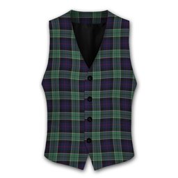 ScotsTee Shop Scottish Syme Tartan Waistcoat Sleeveless Suit Vest