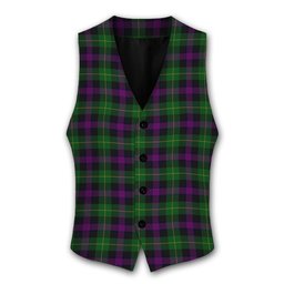 ScotsTee Shop Scottish Martin Hunting Tartan Waistcoat Sleeveless Suit Vest