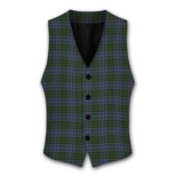 ScotsTee Shop Scottish MacMillan Hunting Tartan Waistcoat Sleeveless Suit Vest