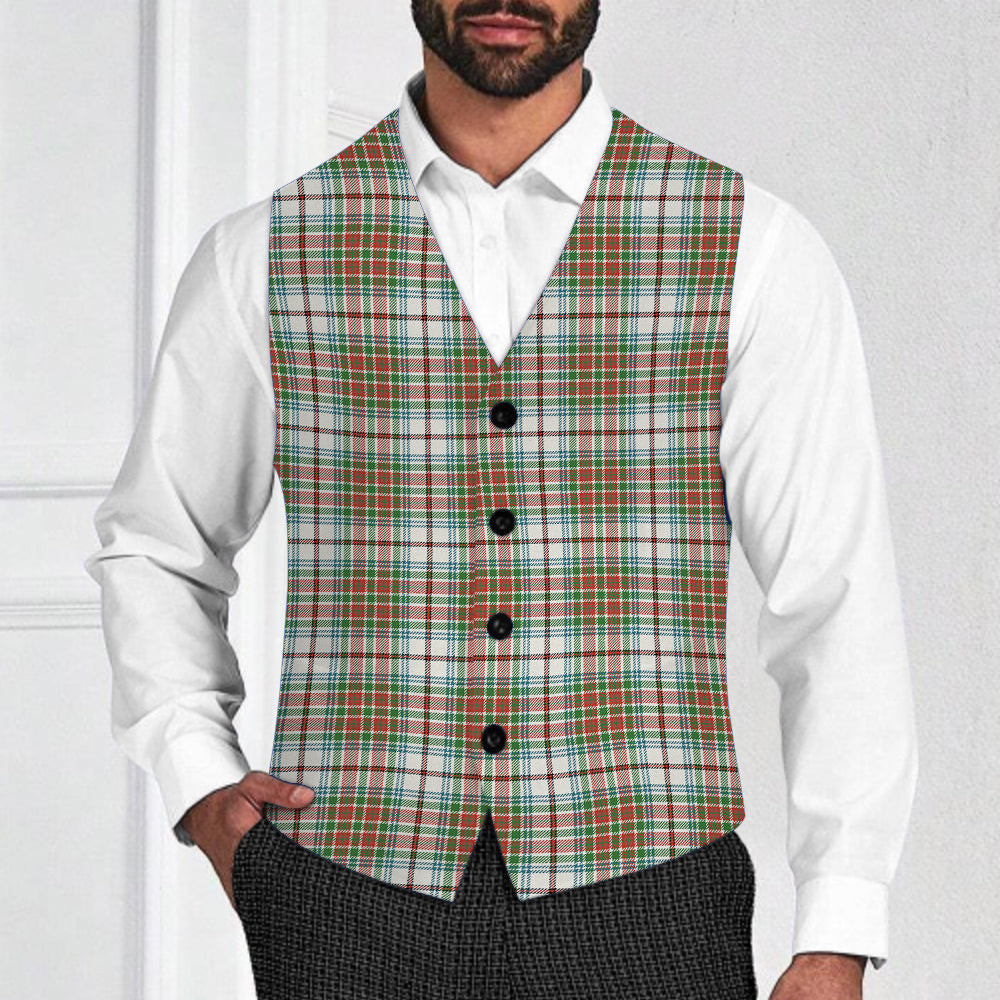 ScotsTee Shop Scottish McBean Dress Ancient Tartan Waistcoat Sleeveless Suit Vest