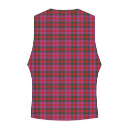 ScotsTee Shop Scottish MacGowan Portrait Modern Tartan Waistcoat Sleeveless Suit Vest