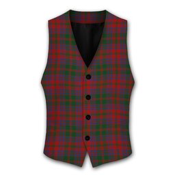 ScotsTee Shop Scottish Stewart of Urrard Tartan Waistcoat Sleeveless Suit Vest