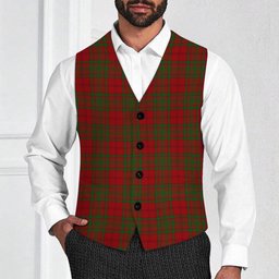 ScotsTee Shop Scottish McAlister of Glenbarr Tartan Waistcoat Sleeveless Suit Vest