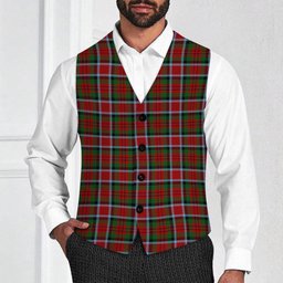 ScotsTee Shop Scottish MacDuff 6 Tartan Waistcoat Sleeveless Suit Vest