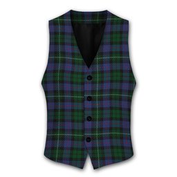 ScotsTee Shop Scottish Urquhart Brydone Tartan Waistcoat Sleeveless Suit Vest