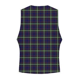 ScotsTee Shop Scottish MacKusick Tartan Waistcoat Sleeveless Suit Vest
