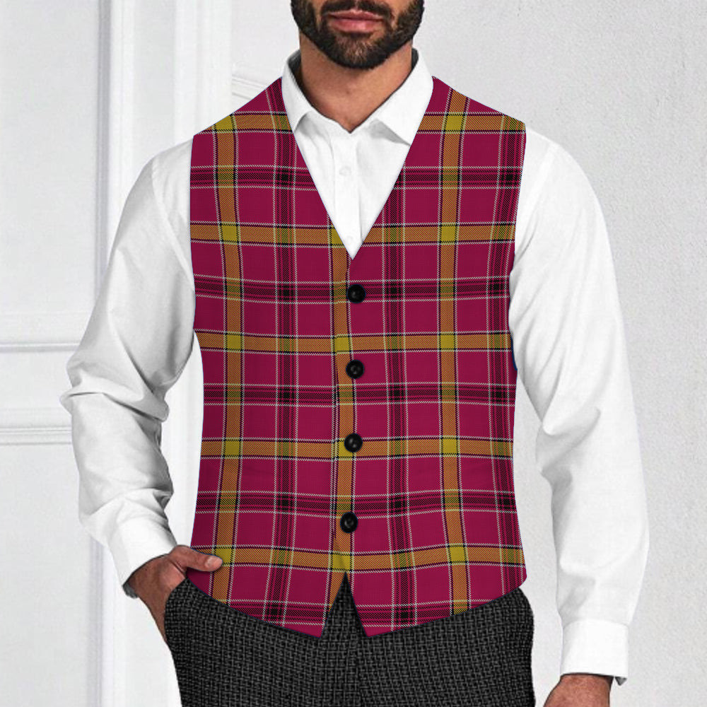 ScotsTee Shop Scottish O'Meehan Tartan Waistcoat Sleeveless Suit Vest