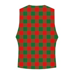 ScotsTee Shop Scottish Moncreiffe Modern Tartan Waistcoat Sleeveless Suit Vest