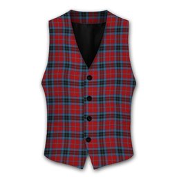 ScotsTee Shop Scottish McTavish Tartan Waistcoat Sleeveless Suit Vest