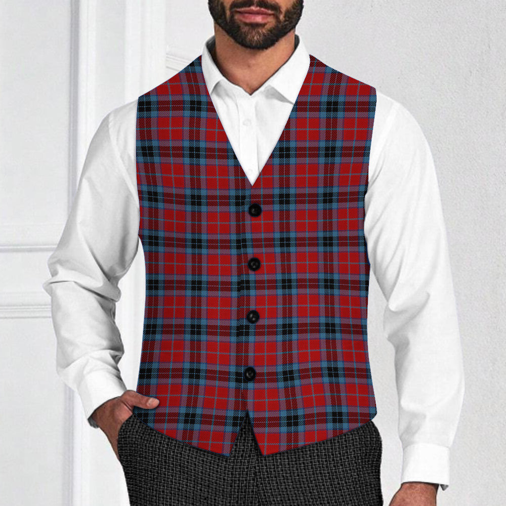 ScotsTee Shop Scottish McTavish Tartan Waistcoat Sleeveless Suit Vest