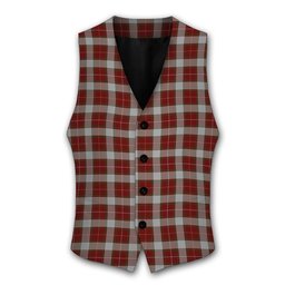 ScotsTee Shop Scottish MacPhee Dress Tartan Waistcoat Sleeveless Suit Vest