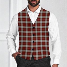 ScotsTee Shop Scottish MacPhee Dress Tartan Waistcoat Sleeveless Suit Vest