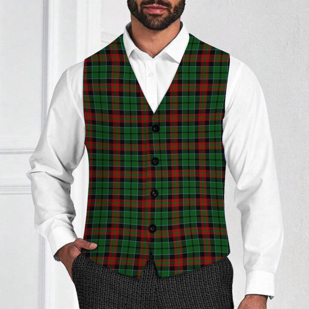 ScotsTee Shop Scottish Walker James Tartan Waistcoat Sleeveless Suit Vest