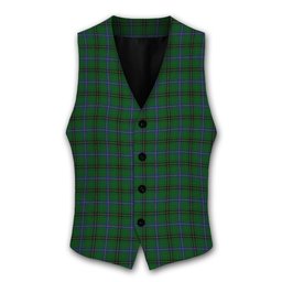 ScotsTee Shop Scottish McKendrick Tartan Waistcoat Sleeveless Suit Vest