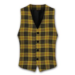 ScotsTee Shop Scottish MacLeod Tartan Waistcoat Sleeveless Suit Vest
