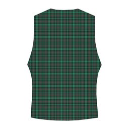 ScotsTee Shop Scottish Ross Hunting Modern Tartan Waistcoat Sleeveless Suit Vest