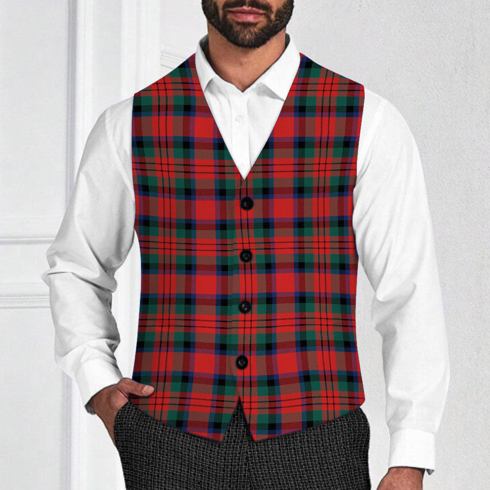 ScotsTee Shop Scottish MacDuff Modern Tartan Waistcoat Sleeveless Suit Vest