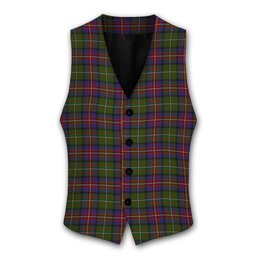 ScotsTee Shop Scottish Hargis Tartan Waistcoat Sleeveless Suit Vest