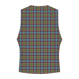 ScotsTee Shop Scottish Glass Tartan Waistcoat Sleeveless Suit Vest