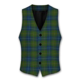 ScotsTee Shop Scottish McAvoy Tartan Waistcoat Sleeveless Suit Vest