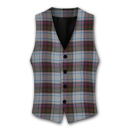 ScotsTee Shop Scottish McDonald Dress Ancient Tartan Waistcoat Sleeveless Suit Vest
