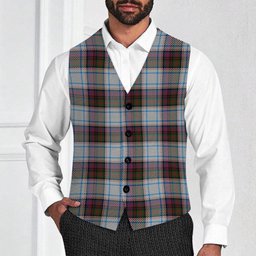 ScotsTee Shop Scottish McDonald Dress Ancient Tartan Waistcoat Sleeveless Suit Vest