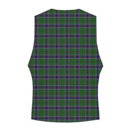 ScotsTee Shop Scottish Sinclair Green Tartan Waistcoat Sleeveless Suit Vest