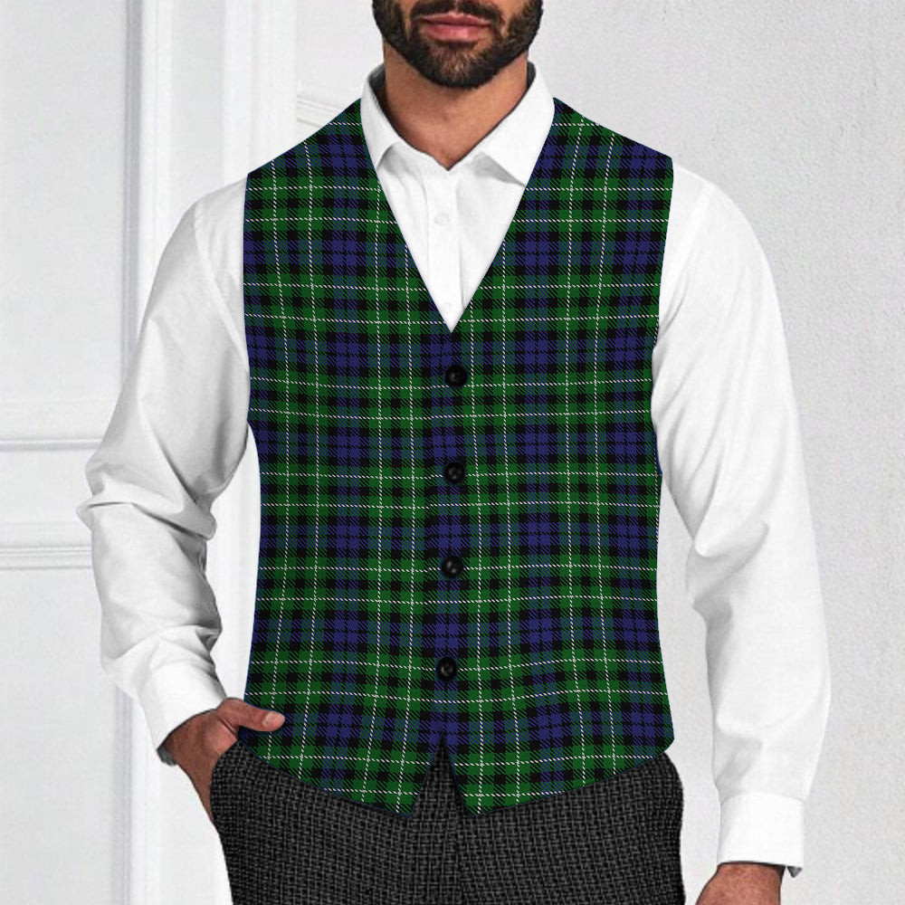 ScotsTee Shop Scottish Graham of Montrose 2 Tartan Waistcoat Sleeveless Suit Vest