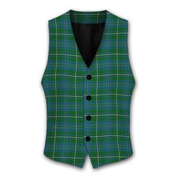 ScotsTee Shop Scottish Hay Hunting Tartan Waistcoat Sleeveless Suit Vest