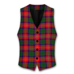 ScotsTee Shop Scottish Hopkirk Tartan Waistcoat Sleeveless Suit Vest