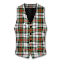 ScotsTee Shop Scottish McDuff Dress Ancient Tartan Waistcoat Sleeveless Suit Vest