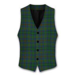 ScotsTee Shop Scottish Moncrieff of Atholl Tartan Waistcoat Sleeveless Suit Vest