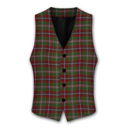 ScotsTee Shop Scottish Moray of Abercairny Tartan Waistcoat Sleeveless Suit Vest