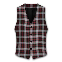 ScotsTee Shop Scottish Merrilees Tartan Waistcoat Sleeveless Suit Vest