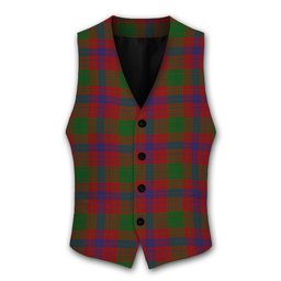 ScotsTee Shop Scottish Ross 6 Tartan Waistcoat Sleeveless Suit Vest