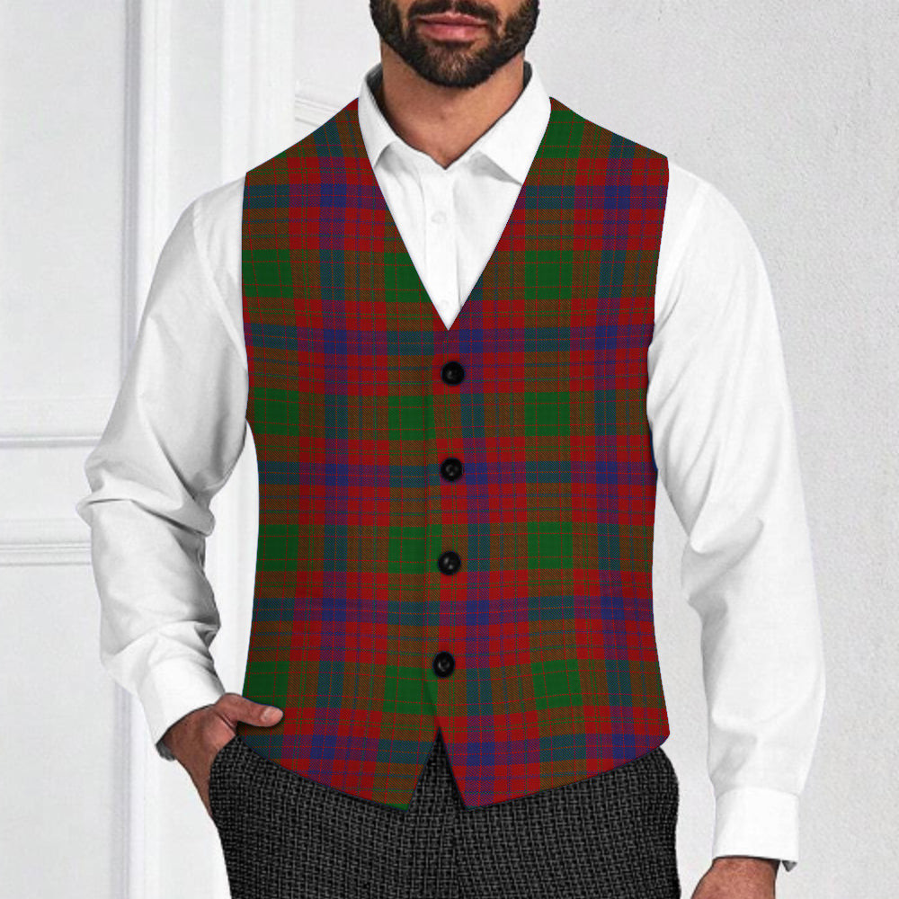 ScotsTee Shop Scottish Ross 6 Tartan Waistcoat Sleeveless Suit Vest