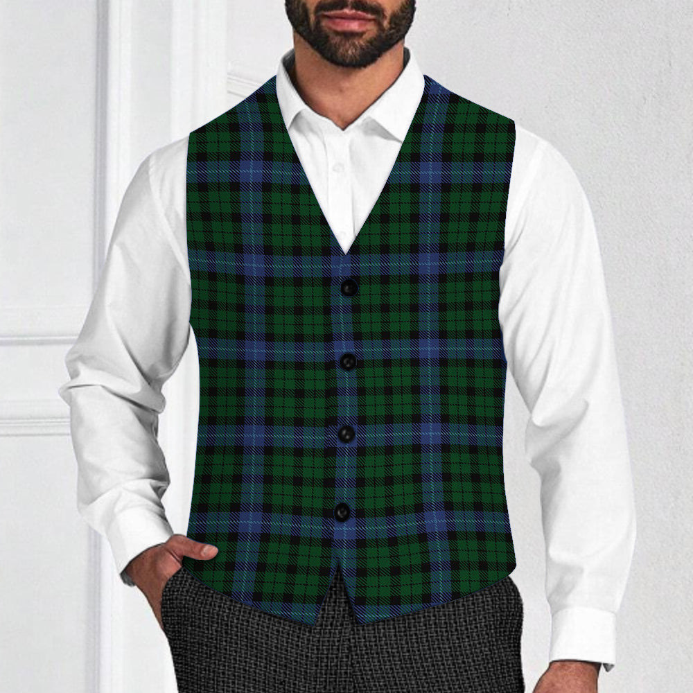 ScotsTee Shop Scottish MacIntyre Tartan Waistcoat Sleeveless Suit Vest