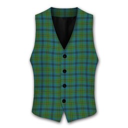 ScotsTee Shop Scottish Johnstone Originaux Ancient Clan Tartan Waistcoat Sleeveless Suit Vest