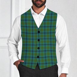 ScotsTee Shop Scottish Johnstone Originaux Ancient Clan Tartan Waistcoat Sleeveless Suit Vest