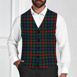 ScotsTee Shop Scottish Young Presidents Organisation Tartan Waistcoat Sleeveless Suit Vest
