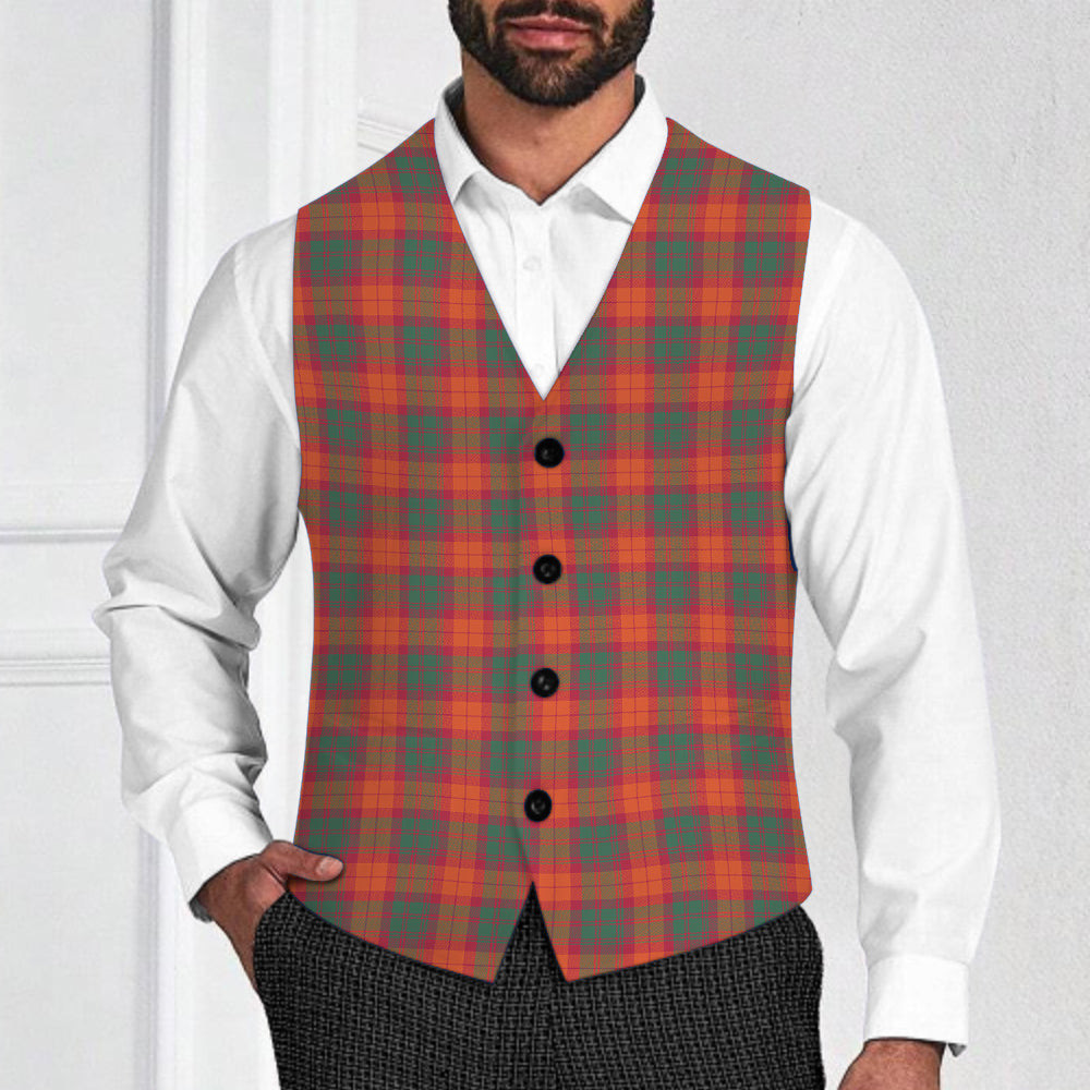 ScotsTee Shop Scottish McNab Ancient Tartan Waistcoat Sleeveless Suit Vest