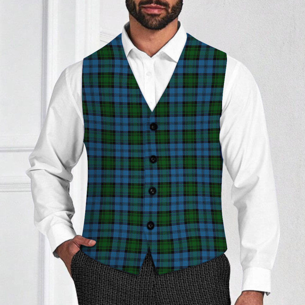 ScotsTee Shop Scottish Kerr Hunting Tartan Waistcoat Sleeveless Suit Vest