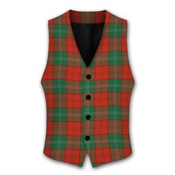 ScotsTee Shop Scottish Lennox Ancient Tartan Waistcoat Sleeveless Suit Vest