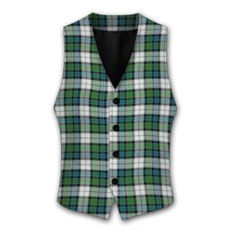 ScotsTee Shop Scottish Graham Dress Ancient Tartan Waistcoat Sleeveless Suit Vest