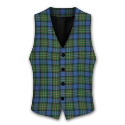 ScotsTee Shop Scottish McLaren Ancient Tartan Waistcoat Sleeveless Suit Vest